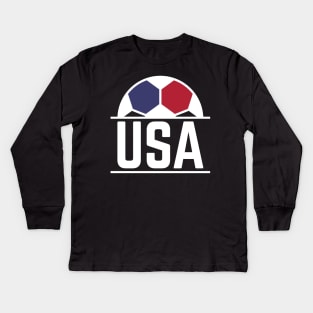 Support USA Kids Long Sleeve T-Shirt